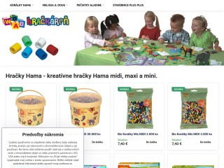 Hračkáreň - kreatívne hračky Hama midi, maxi a maxi stick, hračky Tiny Love, darčeky Baby Art - Hrač