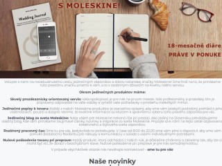 Zápisníky, diáre a perá Moleskine | MOLESKINEshop.sk