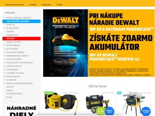 DeWALT-SLOVAKIA.SK | Predaj originálneho DeWALT náradia