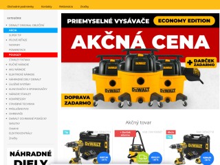 DeWALT-SLOVAKIA.SK | Predaj originálneho DeWALT náradia