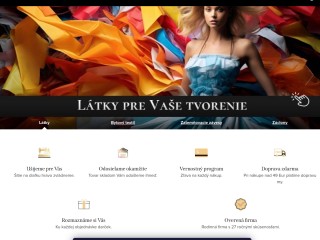 E-shop s kvalitnými látkami| FineTextil.sk