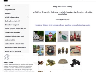 Fengshuidekor e-shop: dekoratívne predmety pre dom a kanceláriu podľa feng shui