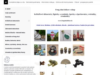 Fengshuidekor e-shop: dekoratívne predmety pre dom a kanceláriu podľa feng shui