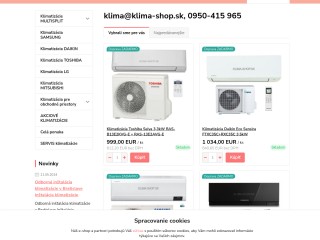 klimatizácia KLIMA-SHOP.SK