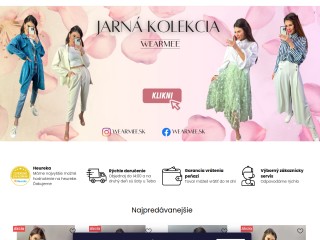 Módny online obchod s oblečením a doplnkami | wearmee.sk