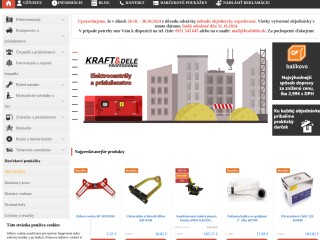 Kraftdele.sk - Elektrocentrály, kompresory a iné