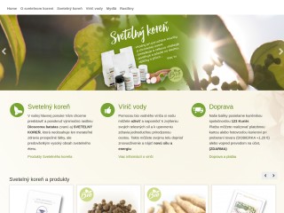 ABIO.sk - Svetelný koreň a iné prírodné produkty