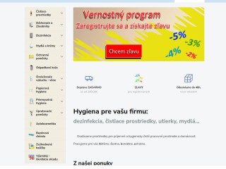 Ačko-hygiena, Dezinfekcia, papierové utierky, mydlá, čistiace prostriedky...