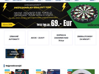 Profesionálne šípky a terče - www.sipky.sk