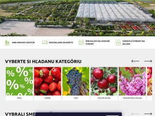 Záhradníctvo Spomyšl - skutočné záhradníctvo na internete