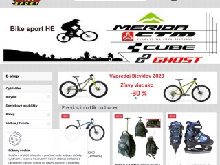 BikesportHE - všetko pre váš bicykel