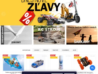 RC modely - drony, lietadlá, vrtuľníky, auta, tanky | Dealbox.sk