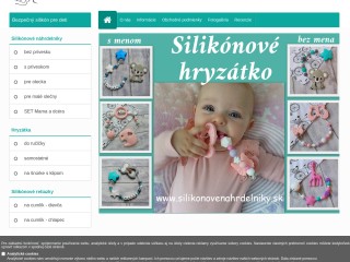 Silikonovenahrdelniky.sk | Silikónové náhrdelníky a hryzátka