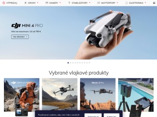 Drony | Akčné kamery | Stabilizátory | DroneRepublic.sk