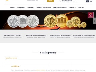 eGOLD.sk | Investičné zlato, striebro, platina, mince a tehličky