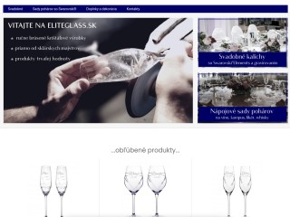 Krištáľové poháre so SWAROVSKI® priamo od výrobcu | EliteGlass.sk