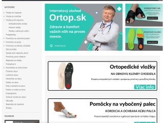 Ortop.sk | Ortopedické pomôcky na nohy a chodidlá