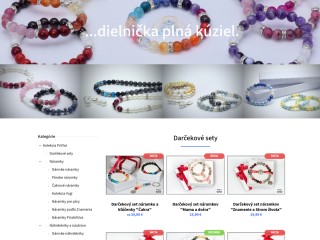Kolekcia Prithvi - handmade jogové šperky, náramky, japa mála