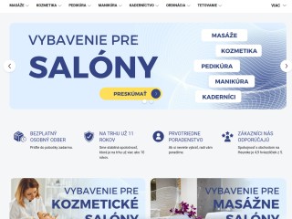 Vitajte v našom obchode PRE SALÓNY - Vybavenie pre salóny