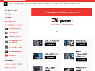 pronax group, s.r.o., veľkoobchod s náradím