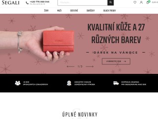 Kožené peňaženky, opasky a doplnky českej značky SEGALI | SEGALI