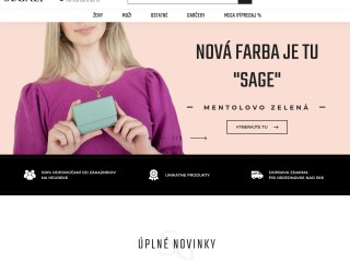 Kožené peňaženky, opasky a doplnky českej značky SEGALI | SEGALI
