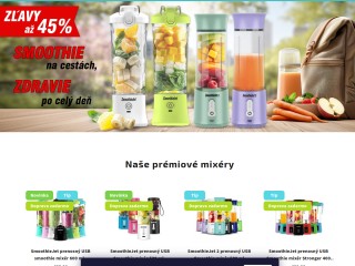 Vyberte si jeden z našich mixérov SmoothieJet - SmoothieJet.sk