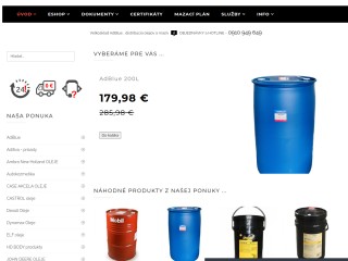  AGROPOL, predaj náhradných dielov na osobnú a nákladnú dopravu a spojovacieho materiálu, oleje, AdB