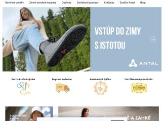 Antal barefoot - vysoká kvalita spracovania topánok, prémiové materiály, rodinná firma, elegancia, š