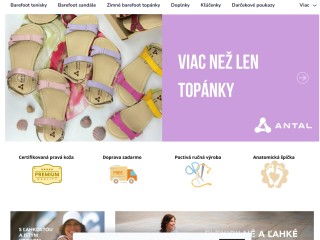 Antal barefoot - vysoká kvalita spracovania topánok, prémiové materiály, rodinná firma, elegancia, š