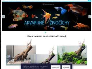 | aquascaperi.sk | ADA - Aqua Design Amano, Tropica, Eheim a iné popredné značky. Obchod pre aquasca