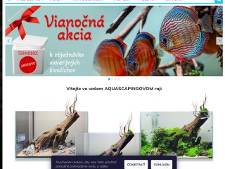 | aquascaperi.sk | ADA - Aqua Design Amano, Tropica, Eheim a iné popredné značky. Obchod pre aquasca