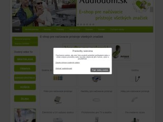 E-shop pre načúvacie prístroje všetkých značiek