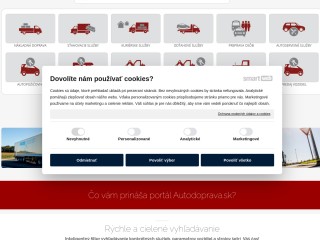 Autodoprava.sk - portál na inteligentné vyhľadávanie vozidiel, strojov, servisov...