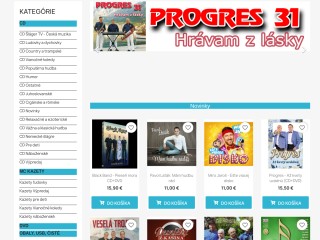 Internetový obchod hudobného vydavateľstva a distribučnej firmy Tonex