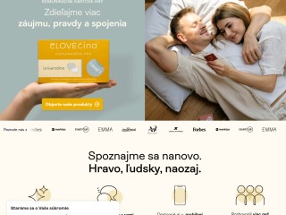 čLOVEčina spoločenská hra prinášajúca inšpiratívne rozhovory a vzťahovú rEVOLÚCIU.