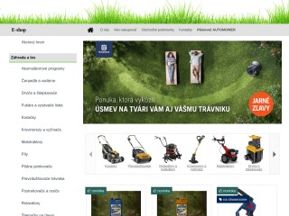 Daner.sk | Záhradná dielenská a komunálna technika