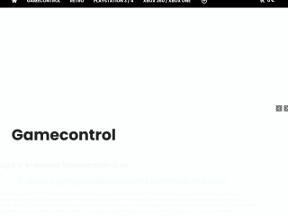 Gamecontrol značkové herné príslušenstvo Under Control