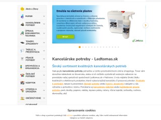 Kancelárske potreby Ledtomas.sk e-shop online