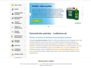 Kancelárske potreby Ledtomas.sk e-shop online