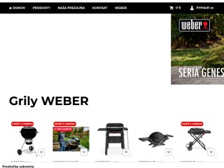 Autorizovaný predajca grilov  WEBER
