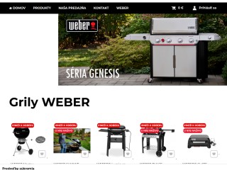 Autorizovaný predajca grilov  WEBER